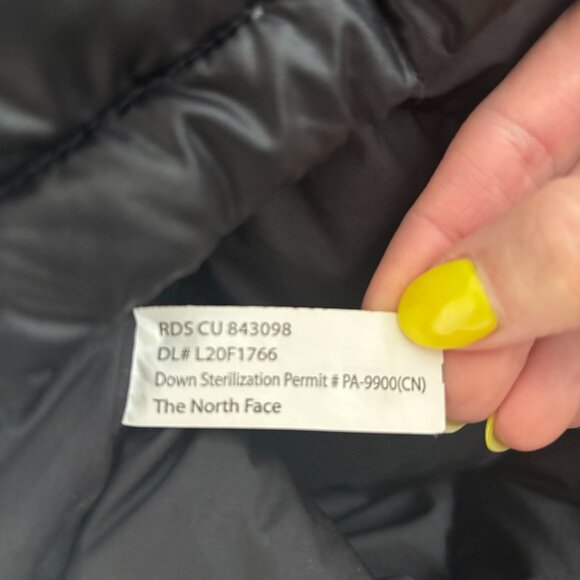 The North Face Acropolis Parka Women’s‎ Black Matte Shiny Winter Coat - Picture 5 of 6